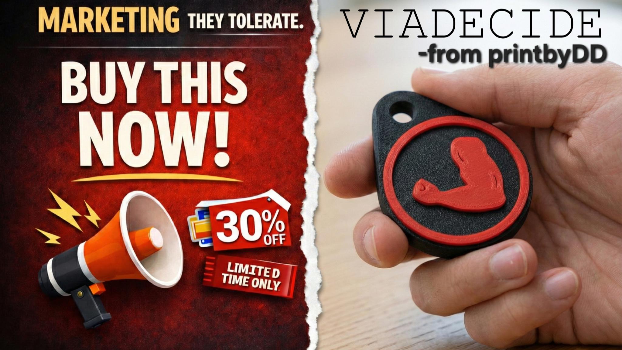 Hardcore NFC Keychain